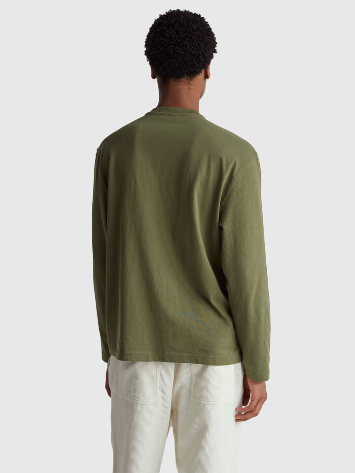 ROUND NECK SWEATL/S Men image number 2
